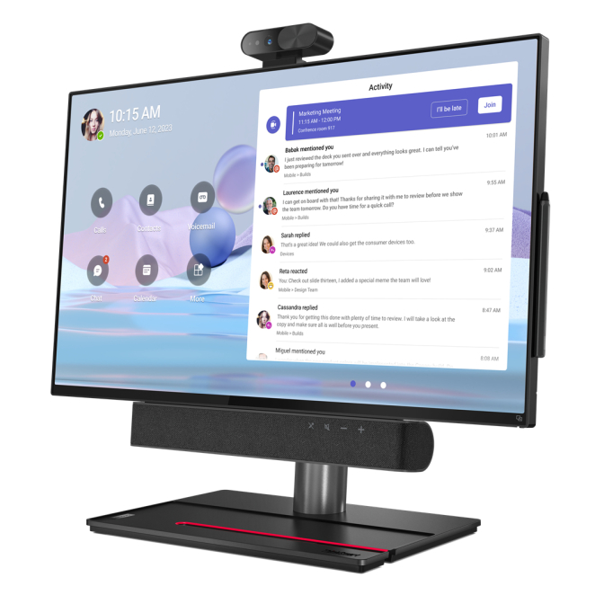 Lenovo ThinkSmart View Plus sistema de video conferencia Ethernet Sistema de vídeoconferencia personal 2 Lenovo ThinkSmart View Plus ventajas del sistema de vídeoconferencia
