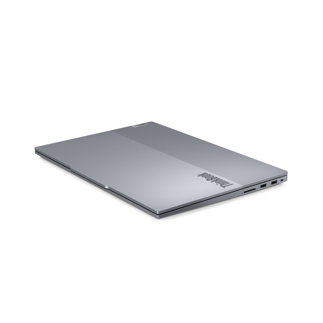Lenovo ThinkBook 16 G7 QOY Copilot+ PC Qualcomm Snapdragon X1P-42-100 Portátil 40,6 cm (16″) WUXGA 32 GB LPDDR5x-SDRAM 512 GB SSD Wi-Fi 7 (802.11be) Windows 11 Pro Gris 5 Lenovo ThinkBook 16 G7 QOY en uso