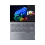 Lenovo ThinkBook 16 G7 QOY Copilot+ portátil con Qualcomm Snapdragon, 16 pulgadas WUXGA display, 32 GB LPDDR5x-SDRAM, 512 GB SSD, Wi-Fi 7 y Windows 11 Pro en color gris - SKU 21NH001UPB