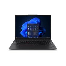 Portátil Lenovo ThinkPad T16 Gen 4 Intel Core Ultra 5 225U, pantalla de 16 pulgadas WUXGA, 32 GB de memoria DDR5-SDRAM, disco SSD de 1 TB, conectividad Wi-Fi 6E, Windows 11 Pro, color negro, SKU 21QE008BSP