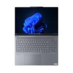 Portátil gris Lenovo ThinkBook 16p G6 IAX de 16 pulgadas WQXGA con Intel Core Ultra 7-255HX, 32GB DDR5-SDRAM, 1TB SSD, tarjeta gráfica NVIDIA GeForce RTX 5060, Wi-Fi 7 y Windows 11 Pro en español. SKU: 21R00013SP