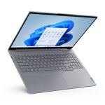 Portátil Lenovo ThinkBook 16 G8 IAL con Intel Core Ultra 5 225U, pantalla WUXGA de 40,6 cm, 16 GB DDR5-SDRAM, 512 GB SSD, Wi-Fi 6E (802.11ax), Windows 11 Pro, SKU 21SK0077SP, en color gris