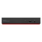 Estación dock Lenovo ThinkPad Universal con Thunderbolt 4, alámbrica, color negro, SKU 40B10135UK.