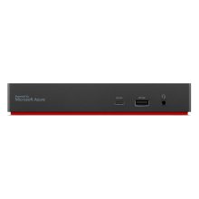 Lenovo 40B20135IT base para portátil con replicador de puertos, conexión alámbrica, USB 3.2 Gen 1 Type-A y Type-C, color negro.