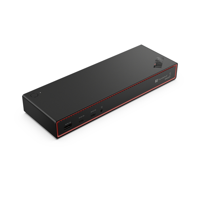 Lenovo ThinkPad Thunderbolt 5 Smart Dock 7500 Alámbrico Negro 3 Lenovo ThinkPad Thunderbolt 5 Smart Dock 7500 Uso profesional