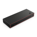 Base de acoplamiento alámbrica Lenovo ThinkPad USB4 Smart Dock 5500 en color negro con adaptador de 135W, SKU 40BC0135EU
