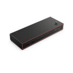 Imagen del Lenovo ThinkPad Thunderbolt 4 Smart Dock Gen2, estación de acoplamiento alámbrica negra, SKU 40BE0135EU. Compatible con múltiples dispositivos y optimizada para alto rendimiento.