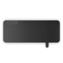 Lenovo base para portátil y replicador de puertos alámbrico USB 3.2 Gen 1 Type-C en color negro, SKU 4X11N40212