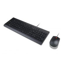 Lenovo teclado universal USB con ratón incluido, diseño QWERTZ alemán en color negro, SKU 4X30L79897