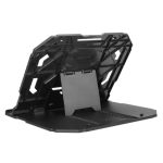 Imagen del soporte para ordenador portátil Lenovo en color Negro, modelo 4XF1A19885, diseñado para mayor comodidad y ergonomía.