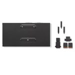 Base para portátil y replicador de puertos Lenovo modelo 4XH1C95567, alámbrico con USB 3.2 Gen 1 Type-C en color negro