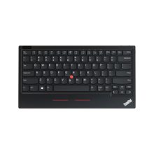 Teclado Lenovo ThinkPad Trackpoint II, inalámbrico con conectividad RF y Bluetooth, diseño QWERTZ húngaro en color negro, SKU 4Y40X49510