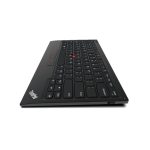 Teclado Lenovo ThinkPad Trackpoint II, inalámbrico con conectividad RF y Bluetooth, diseño QWERTZ húngaro en color negro, SKU 4Y40X49510