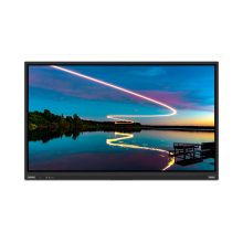 Lenovo ThinkVision T86 pantalla táctil de 86 pulgadas con resolución 4K Ultra HD de 3840 x 2160 píxeles en color negro SKU 62F0WA1AEK