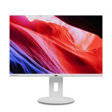 Monitor Lenovo C24d-20 con pantalla LED de 24 pulgadas, resolución 1920 x 1200 píxeles, Full HD en colores gris y blanco, SKU 63FENAT2EU