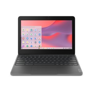 Lenovo 100e Chromebook Gen 4 con procesador MediaTek 520, pantalla de 11.6 pulgadas HD, 4 GB de RAM LPDDR4x y 32 GB de almacenamiento eMMC, Wi-Fi 6, ChromeOS, SKU 82W00003UK, color gris