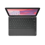 Lenovo 100e Chromebook Gen 4 con procesador MediaTek 520, pantalla de 11.6 pulgadas HD, 4 GB de RAM LPDDR4x y 32 GB de almacenamiento eMMC, Wi-Fi 6, ChromeOS, SKU 82W00003UK, color gris
