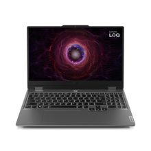 Lenovo LOQ 15ARP9 portátil con AMD Ryzen 5 7235HS, pantalla de 15.6 pulgadas Full HD, 16 GB de memoria DDR5-SDRAM, 512 GB SSD, tarjeta gráfica NVIDIA GeForce RTX 3050, Wi-Fi 6, Windows 11 Home, color gris. SKU: 83JC005VPB