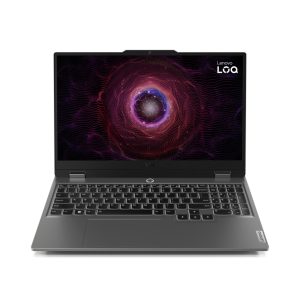 Lenovo LOQ 15ARP9 portátil con AMD Ryzen 5 7235HS, pantalla de 15.6 pulgadas Full HD, 16 GB de memoria DDR5-SDRAM, 512 GB SSD, tarjeta gráfica NVIDIA GeForce RTX 3050, Wi-Fi 6, Windows 11 Home, color gris. SKU: 83JC005VPB