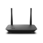 Linksys E5400 router inalámbrico, doble banda de 2,4 GHz y 5 GHz, color negro, SKU E5400-EU