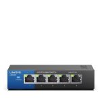 Linksys Switch Gigabit de escritorio para empresas con 5 puertos LGS105-EU
