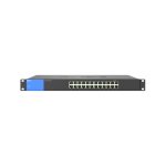 Conmutador Gigabit Linksys con 24 puertos, modelo LGS124-EU, ideal para redes empresariales de alta velocidad