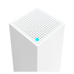 Imagen del router Linksys Atlas 6 de doble banda con Wi-Fi 6 en color blanco. SKU: MX2003-KE.