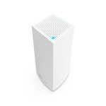 Imagen del router Linksys Atlas 6 de doble banda con Wi-Fi 6 en color blanco. SKU: MX2003-KE.