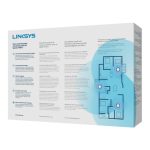 Router Linksys Atlas Pro 6 doble banda 2,4 GHz / 5 GHz con tecnología Wi-Fi 6 (802.11ax) en color blanco, SKU MX5502-KE