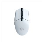 Imagen del Logitech G G305, un ratón inalámbrico con sensor HERO de alta precisión, SKU 910-005291. Color negro.