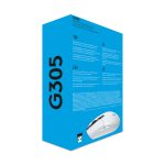 Logitech G305 wireless gaming mouse, ergonomic design with high precision sensor, SKU 910-005292