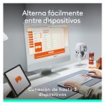 Logitech POP Mouse, ratón inalámbrico Bluetooth compacto y portátil en color rosa, con botones programables, tecnología Easy-Switch para alternar entre 3 dispositivos. SKU: 910-007413