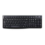 Teclado Logitech K120 para negocios con diseño nórdico y conexión USB, SKU 920-002528