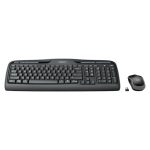 Imagen del pack de 5 unidades del teclado y ratón inalámbrico Logitech MK330, modelo 920-003978?5UNITS, diseñados para una experiencia de oficina cómoda y eficiente