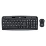 Imagen del pack de 5 unidades del teclado y ratón inalámbrico Logitech MK330, modelo 920-003978?5UNITS, diseñados para una experiencia de oficina cómoda y eficiente