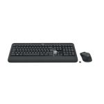 Logitech Advanced MK540 teclado y ratón, inalámbrico RF, QWERTZ eslovaco, colores negro y blanco, SKU 920-008692