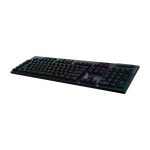 Logitech teclado gaming modelo G 920-008903, tipo RF Wireless y Bluetooth, distribución QWERTZ en alemán, color negro