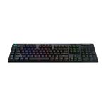 Logitech teclado gaming modelo G 920-008903, tipo RF Wireless y Bluetooth, distribución QWERTZ en alemán, color negro