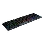 Logitech teclado gaming modelo G 920-008903, tipo RF Wireless y Bluetooth, distribución QWERTZ en alemán, color negro