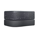 Teclado ergonómico Logitech ERGO K860 con diseño curvado para comodidad y mejor postura, SKU 920-009167