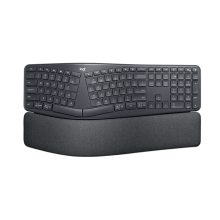 Teclado ergonómico Logitech ERGO K860 con diseño curvado para comodidad y mejor postura, SKU 920-009167
