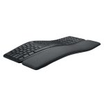 Teclado ergonómico Logitech ERGO K860 con diseño curvado para comodidad y mejor postura, SKU 920-009167