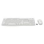 Imagen del conjunto Logitech MK295 Silent que incluye un teclado y ratón inalámbricos con tecnología SilentTouch para una experiencia de tecleo y clic silenciosa. SKU 920-009830.