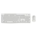 Imagen del conjunto Logitech MK295 Silent que incluye un teclado y ratón inalámbricos con tecnología SilentTouch para una experiencia de tecleo y clic silenciosa. SKU 920-009830.
