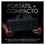 Logitech G 920-010593 teclado Juego USB QWERTY Español en color negro, SKU 920-010593