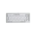 Imagen del teclado Logitech 920-010798 para oficina con conectividad RF Wireless y Bluetooth, diseño QWERTY del Reino Unido en color gris