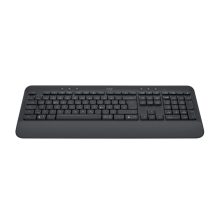 Teclado Bluetooth de oficina Logitech modelo 920-010913 en diseño QWERTZ alemán color grafito