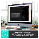 Combo Logitech MX Keys para negocios, incluye teclado y ratón, interfaz RF Wireless y Bluetooth, disposición QWERTY en italiano, color grafito. SKU: 920-010929
