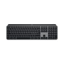 Teclado Logitech MX Keys S para Mac, estilo QWERTY, diseño nórdico en color gris. SKU 920-011633