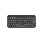 Teclado inalámbrico Logitech Pebble Keys 2 K380s compacto y portátil, color grafito SKU 920-011851